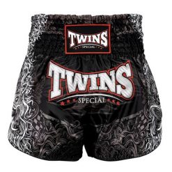 Szorty do boksu tajskiego Booster Fight Gear TTBL Rangda. Czarne szorty damskie TWINS, bez wzorów, z materiału, militarne. Za 388.00 zł.