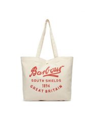 Barbour Torba UBA0752RE11 Beżowy. Brązowe torby męskie na ramię Barbour, bez wzorów, z materiału, na ramię. Za 199.99 zł.