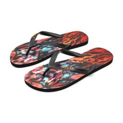 Klapki męskie Beco czarne z kolorowym wzorem. Czarne klapki i japonki męskie 47 Brand. Za 207.99 zł.