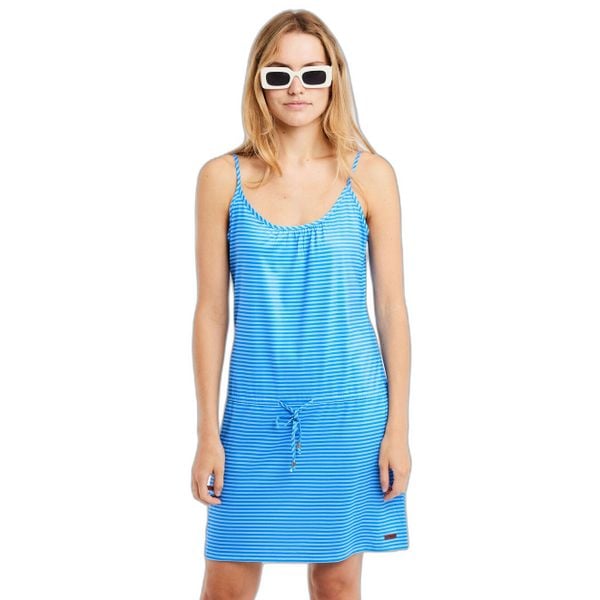 Sukienka damska Protest Prtbounties 23. Niebieskie sukienki damskie Protest, na lato, s, bez wzorów, sportowe, bez kołnierzyka, bez ramiączek, sportowe. Za 235.50 zł.