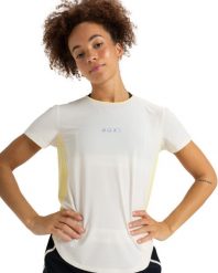 Koszulka z krótkim rękawem dla Kobiety BOLD MOVES 2.0 Biały. Białe t-shirty damskie Roxy, xl, bez wzorów, z elastanu, bez kołnierzyka. Za 179.99 zł.
