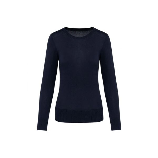 Suprima sweter z okrągłym dekoltem dla kobiet Kariban Premium. Czarne swetry klasyczne damskie KARIBAN, m, z bawełny, bez kołnierzyka. Za 195.00 zł.