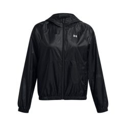 Damska kurtka wodoodporna Under Armour. Białe kurtki do biegania damskie Under Armour, l, bez wzorów, bez kaptura. W wyprzedaży za 277.90 zł.