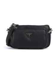 Guess Torebka w kolorze czarnym - 24 x 12 x 4 cm rozmiar: onesize. Czarne torebki klasyczne damskie Guess, z aplikacjami, z materiału, bez dodatków. Za 347.99 zł.