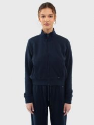 Bluza damska rozpinana granatowa Chitasana 403/ Abierto 403. Niebieskie bluzy bez kaptura damskie Big Star, l, z dzianiny. W wyprzedaży za 169.99 zł.