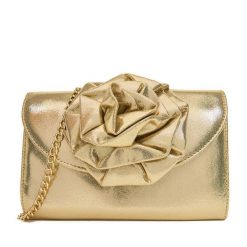 Torebka JENNY. Żółte torebki klasyczne damskie Jenny, bez wzorów, wizytowe, bez kołnierzyka, bez ramiączek. Za 119.99 zł.