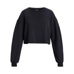 Bluza z okrągłym dekoltem dla Kobiety RISE & VIBE Czarny. Brązowe bluzy bez kaptura damskie Roxy, z elastanu. Za 269.99 zł.
