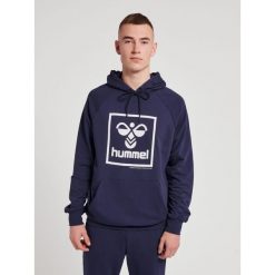 Bluza z kapturem Hummel Isam 2.0. Niebieskie bluzy z kapturem męskie HUMMEL, l. Za 220.00 zł.