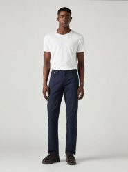 Levi's Dżinsy "511" - Slim fit - w kolorze granatowym rozmiar: W38/L34. Niebieskie jeansy męskie Levi's. Za 140.53 zł.