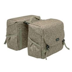 NewLooxs Mondi Joy Ivy 38L Walnut podwójna torba Mik. Brązowe torebki klasyczne damskie NEW LOOXS, bez wzorów, bez dodatków. Za 466.55 zł.