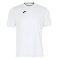 Koszulka piłkarska męska Joma Combi. Białe t-shirty sportowe męskie Joma, m, bez ramiączek, do biegania. Za 117.00 zł.