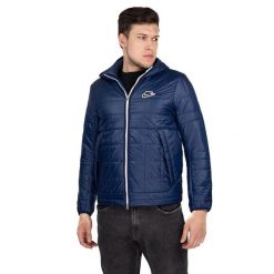 Kurtka Sportowa Męska Nike. Niebieskie kurtki treningowe męskie Nike, m, bez wzorów, na fitness i siłownię. Za 194.50 zł.