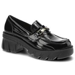 Czarne Półbuty Lemar Wygodne Skórzane Buty. Czarne półbuty damskie Lemar, bez wzorów, ze skóry, bez obcasa, na obcasie. Za 279.00 zł.