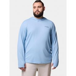 Koszulka sportowa męska Columbia Summit Valley. Niebieskie t-shirty sportowe męskie Columbia, l, bez ramiączek. Za 319.00 zł.