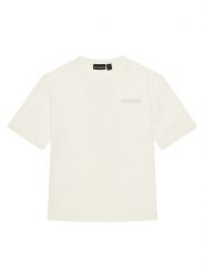 Napapijri T-Shirt S-Ahr NP0A88ZO D Écru Regular Fit. T-shirty chłopięce Napapijri, bez wzorów, z bawełny, bez ramiączek. Za 89.99 zł.