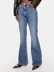 Hugo Jeansy Geflare 50522461 Niebieski Flare Fit. Niebieskie jeansy damskie Hugo. Za 399.99 zł.