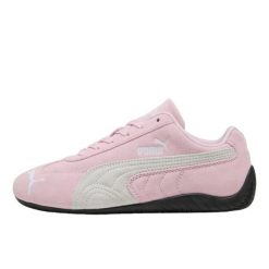 Buty do chodzenia dla dorosłych Puma Speedcat OG Pink White. Białe buty sportowe na co dzień damskie Puma, bez wzorów, ze skóry, trekkingowe. Za 837.99 zł.
