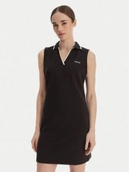 Guess Sukienka codzienna V6GK02 K2928 Brązowy Regular Fit. Brązowe sukienki damskie Guess, na co dzień, s, z aplikacjami, z syntetyku, bez kołnierzyka, bez ramiączek, proste. Za 344.99 zł.