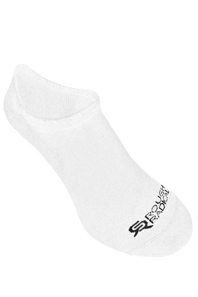 Skarpetki stopki sportowe Rough Radical Lumi. Białe skarpetki damskie ROUGH RADICAL, bez wzorów, z bawełny. Za 15.99 zł.