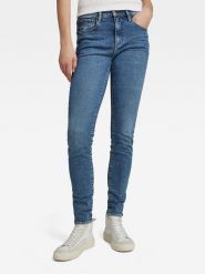 G-Star Dżinsy - Skinny fit - w kolorze niebieskim rozmiar: W25/L30. Niebieskie jeansy damskie G-Star. Za 197.63 zł.