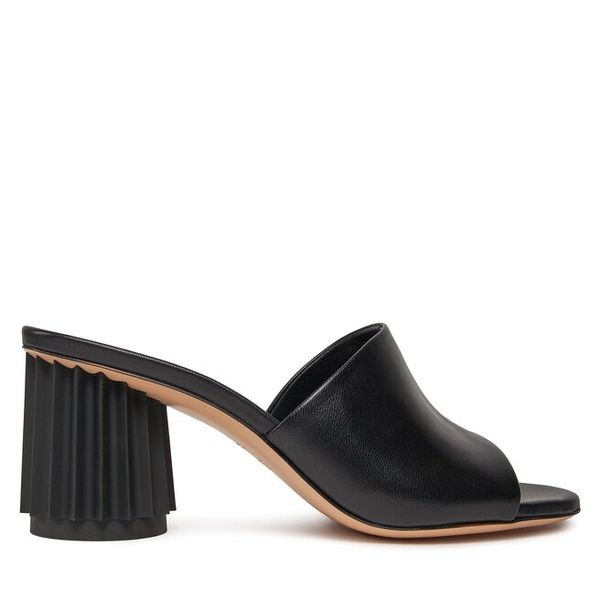 Klapki AGL. Czarne klapki damskie AGL, bez wzorów, bez obcasa. Za 1,188.99 zł.