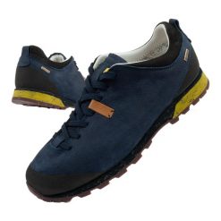 Buty trekkingowe męskie Aku Bellamont 3 Nbk Gore-tex. Niebieskie buty trekkingowe męskie Aku, z gore-texu, bez zapięcia, wspinaczkowe, gore-tex. Za 399.00 zł.