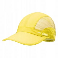 Czapka z daszkiem sportowa Elbrus Almen. Żółte czapki męskie ELBRUS, bez wzorów, sportowe. Za 53.91 zł.