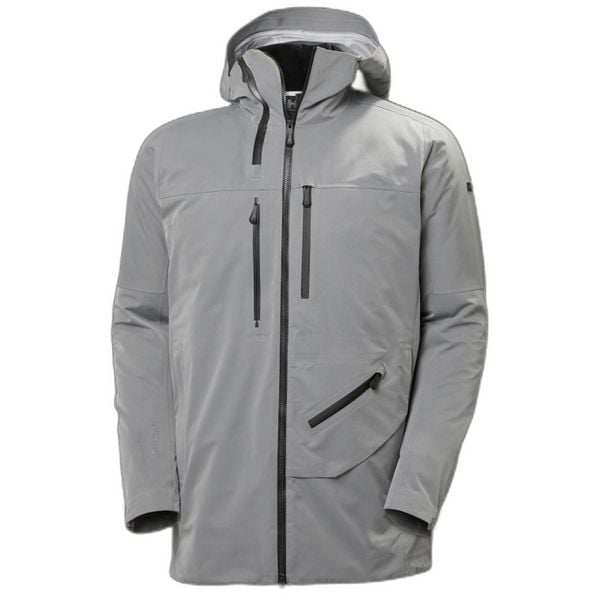 Kurtka narciarska Helly Hansen Graphene Infinity 3in1. Szare kurtki męskie Helly Hansen, m, bez wzorów, bez kaptura, narciarskie. W wyprzedaży za 4,685.50 zł.