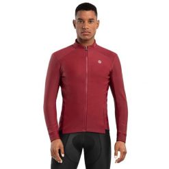 Męska kurtka rowerowa softshell Kolarstwo Siroko J1 Soulor. Brązowe kurtki męskie SIROKO, m, bez wzorów, z materiału, bez kaptura. W wyprzedaży za 254.00 zł.