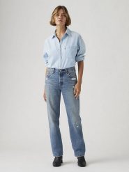 Levi's Dżinsy "501" - Comfort fit - w kolorze niebieskim rozmiar: W30/L34. Niebieskie jeansy damskie Levi's. Za 232.68 zł.