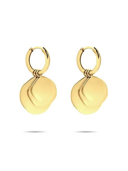 Liebeskind Kolczyki-kreole rozmiar: onesize. Żółte kolczyki damskie Liebeskind, ze stali. Za 183.15 zł.