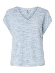 Pieces Sweter w kolorze błękitnym rozmiar: S. Niebieskie swetry klasyczne damskie Pieces, s, bez kołnierzyka. Za 79.03 zł.