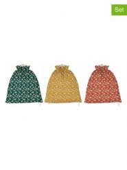 Madre Selva Organizery podróżne (3 szt.) "Liberty" w różnych kolorach - 40 x 30 cm rozmiar: onesize. Czerwone walizki Madre Selva, bez wzorów, z materiału. Za 121.99 zł.