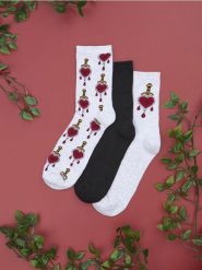 Skarpetki 3 pack - wielobarwny. Skarpetki męskie Sinsay, bez wzorów. W wyprzedaży za 7.99 zł.