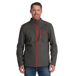 Bluza męska Spyder Bandit Full Zip. Niebieskie bluzy bez kaptura męskie Spyder, m. Za 649.99 zł.