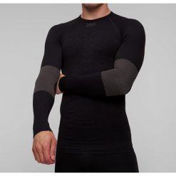 Koszulka termoaktywna męska X-Bionic X-Plorer Energizer 4.0 Black. Czarne bielizna termoaktywna męska XBIONIC, m. Za 440.00 zł.