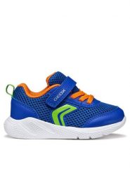 Geox Sneakersy B Sprintye Boy B454UC 01454 C0685 Niebieski. Niebieskie trampki i tenisówki chłopięce Geox, bez wzorów, z materiału, bez zapięcia. Za 179.99 zł.