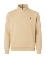 U.S. Polo Assn. Bluza w kolorze beżowym rozmiar: M. Brązowe bluzy bez kaptura męskie U.S. Polo Assn., m, z bawełny. Za 147.91 zł.