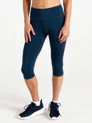 Dare 2b Legginsy sportowe "Influential II" w kolorze granatowym rozmiar: 34. Niebieskie legginsy damskie Dare 2b, bez wzorów, z materiału. Za 83.22 zł.