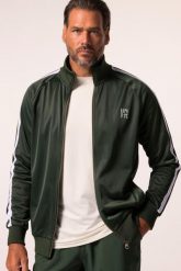 Męska Treningowa kurtka funkcjonalna fitness oddychająca do roz. 7XL. Zielone kurtki treningowe męskie JAY-PI, m, bez wzorów, z materiału, na fitness i siłownię. Za 349.99 zł.