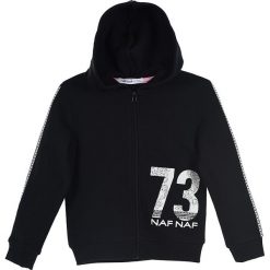 Bluza w kolorze czarnym. Czarne bluzy dziewczęce Daniel Hechter, Naf Naf Kids, bez wzorów, bez ramiączek, bez kaptura. W wyprzedaży za 49.95 zł.