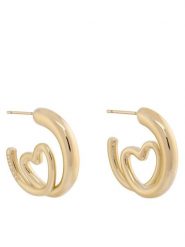 Guess Kolczyki JUBE05 529JW Złoty. Żółte kolczyki damskie Guess, metalowe. Za 209.99 zł.