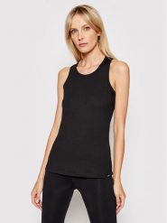Joma Top Oasis 901170.100 Czarny Regular Fit. Czarne topy damskie Joma, xs, bez wzorów, z bawełny, bez kołnierzyka. Za 29.99 zł.