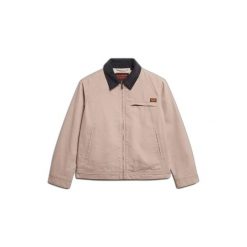 Kurtka damska Superdry Ranch. Brązowe kurtki damskie Superdry., bez wzorów, bez kaptura. W wyprzedaży za 403.65 zł.