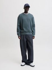 Jack & Jones Bluza w kolorze niebieskoszarym rozmiar: S. Niebieskie bluzy bez kaptura męskie Jack & Jones, s. Za 149.95 zł.