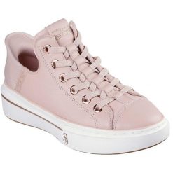 Buty sportowe damskie Skechers Snoop One og Leather. Czerwone buty sportowe na co dzień damskie Skechers, bez wzorów, ze skóry ekologicznej. Za 490.00 zł.