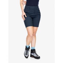 Spodenki turystyczne damskie Fjallraven Abisko Trail Stretch Shorts. Niebieskie szorty damskie Fjällräven, bez wzorów, sportowe. Za 472.99 zł.