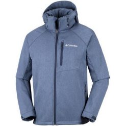 COLUMBIA Kurtka softshell męska Cascade Ridge II Softshell collegiate navy-S. Brązowe kurtki męskie Columbia, m, bez wzorów, z materiału, bez kaptura. Za 257.15 zł.