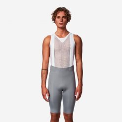 Second Life - Spodenki rowerowe szosowe Van Rysel RCR R 5 - Stan Doskonały. Szare szorty męskie VAN RYSEL, bez wzorów, z materiału. Za 288.00 zł.