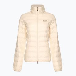 Kurtka damska EA7 Emporio Armani Train Core Eco Down Ultra Light. Brązowe kurtki damskie EA7 Emporio Armani, m, bez wzorów, z materiału, bez kaptura. Za 459.99 zł.